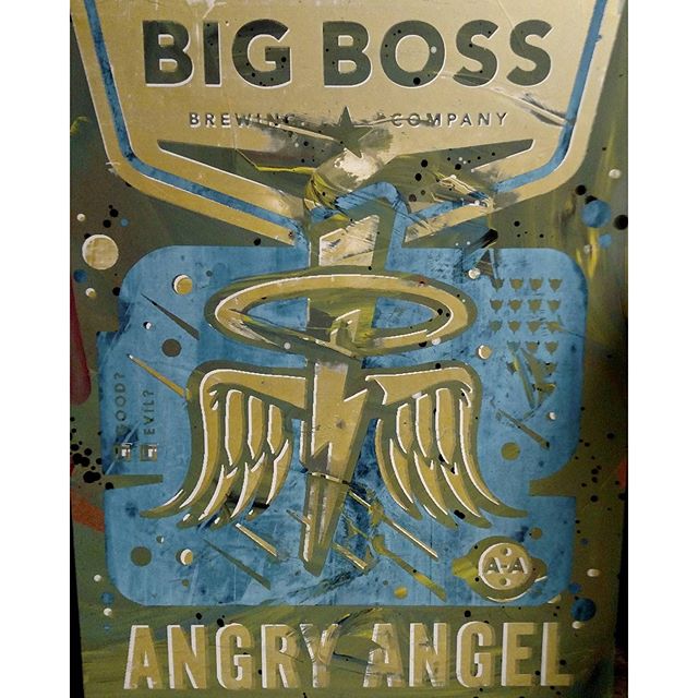 Today we have an Angry Angel Cherry Pie Kolsch on cask!!! Come get you some! @big_boss_taproom #caskale #craftbeer