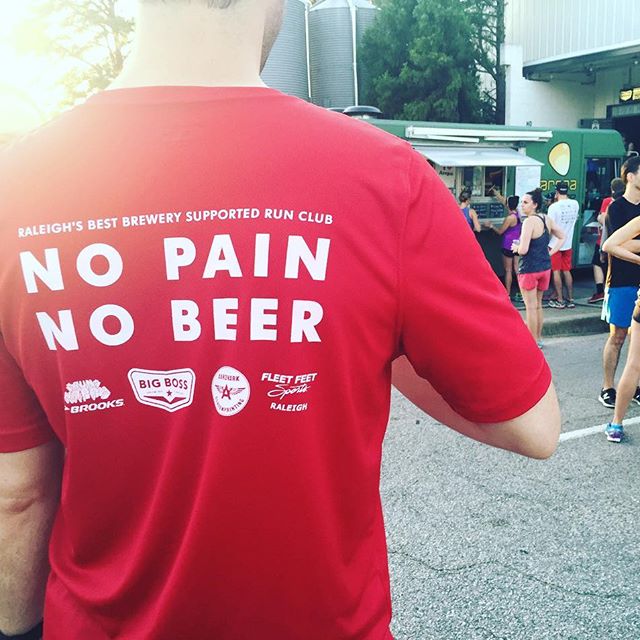 A beautiful morning for this weeks #nopainnobeer run club and brewery yoga. Come run off some of your Thanksgiving meals with a few miles on the greenway and rehydrate with our run club special for the day. #craftbeer #beerrunning #runclub #raleigh #ncbeer #holidaymess #acesandates
