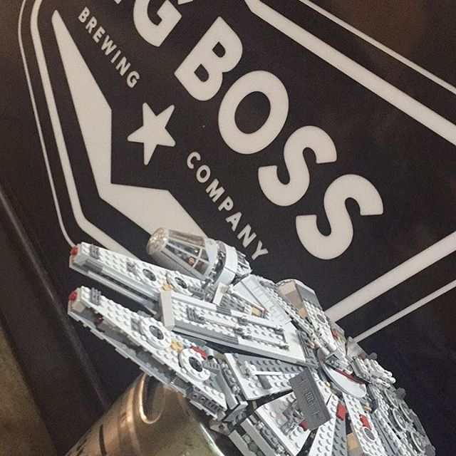 2 new beers in tap and #starwars on tv in the @big_boss_taproom #maythefourthbewithyou
